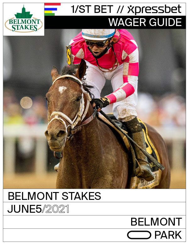 belmont stakes wager guide cover